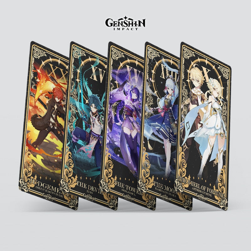 Genshin Impact Tarot Card